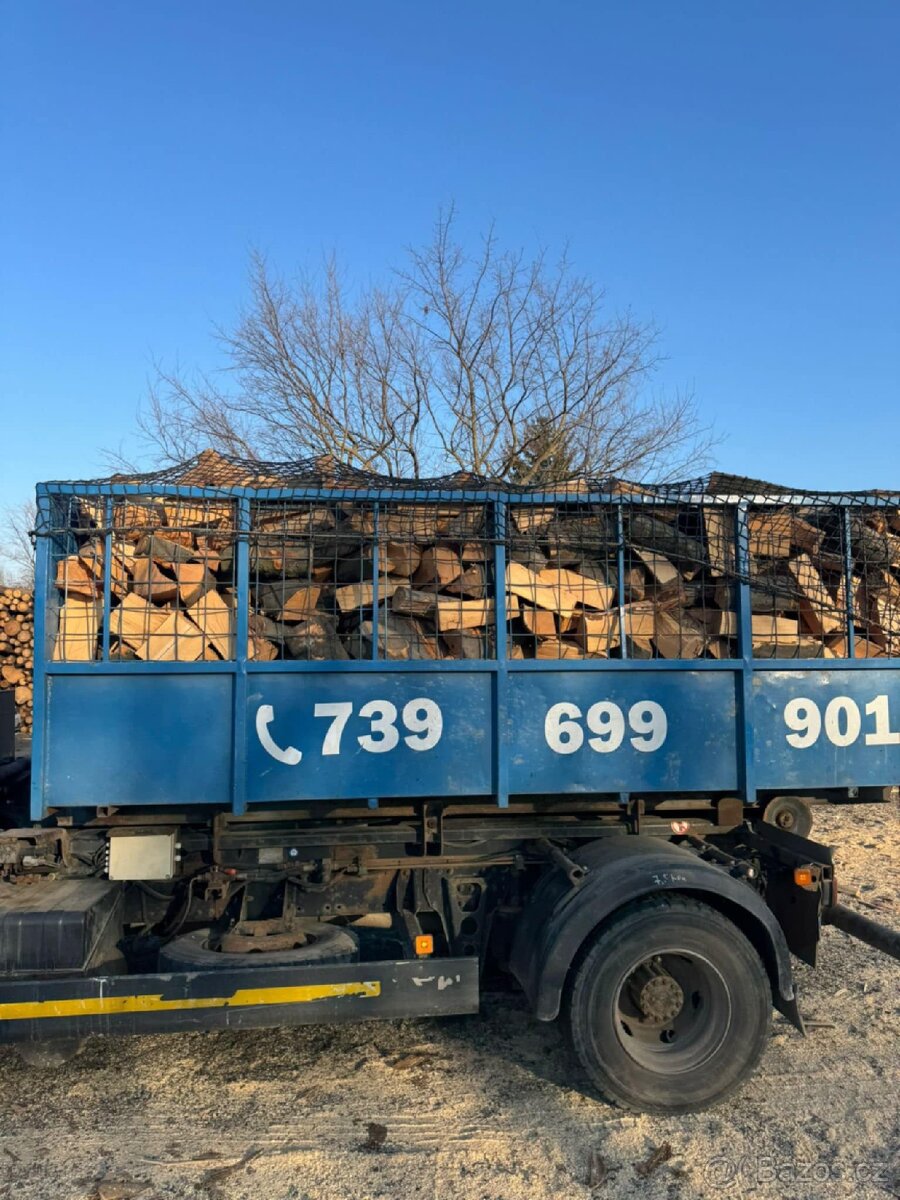 Štípané palivové dřevo - 4