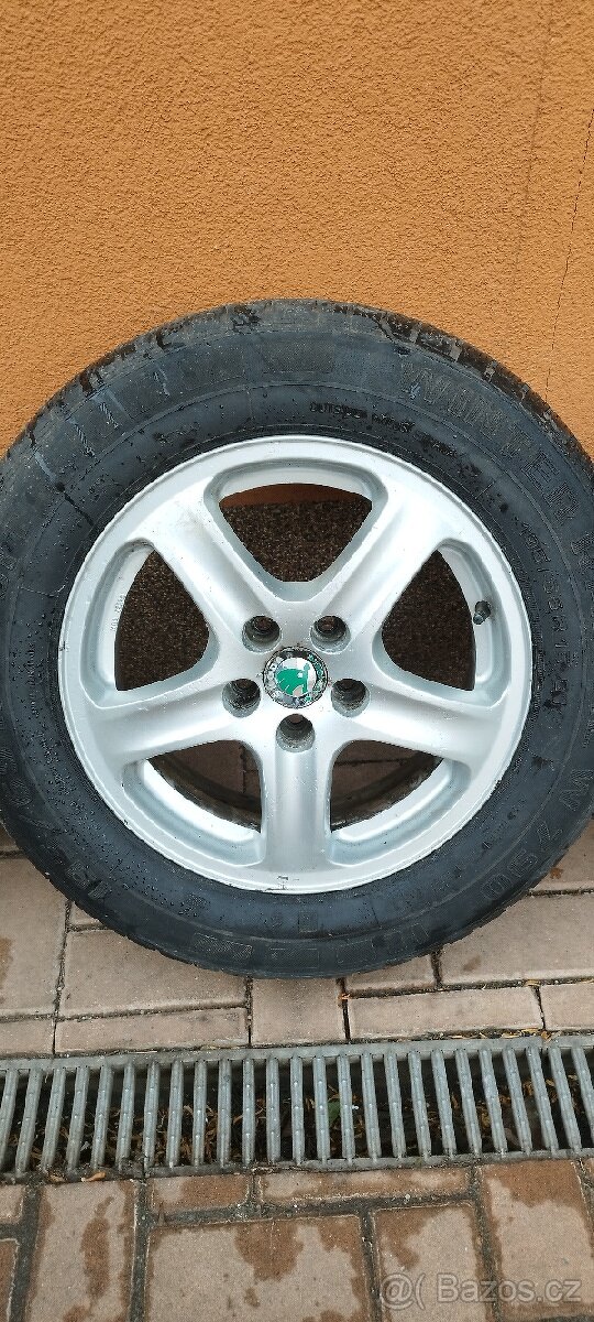 ALU Kola škoda R15/5x100 - 4