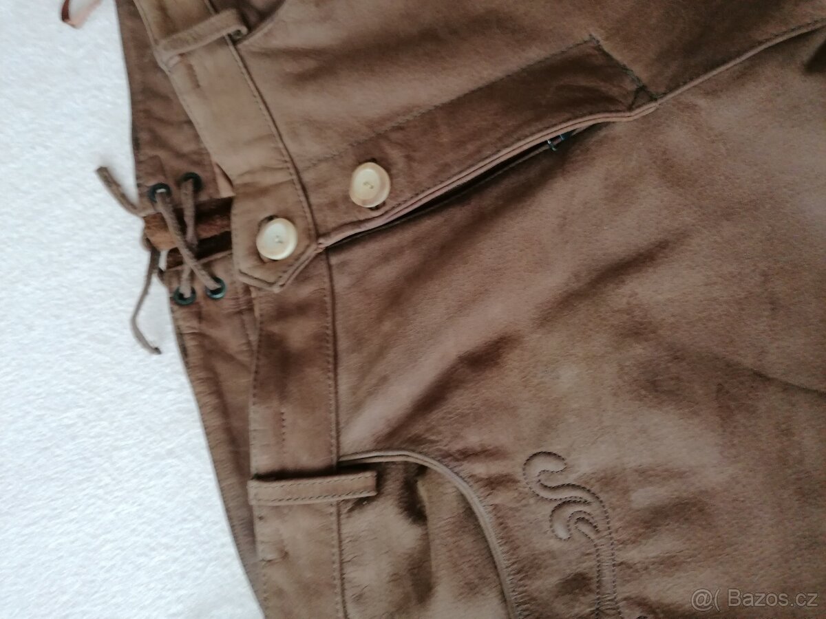 Pánské kožené kalhoty - 4