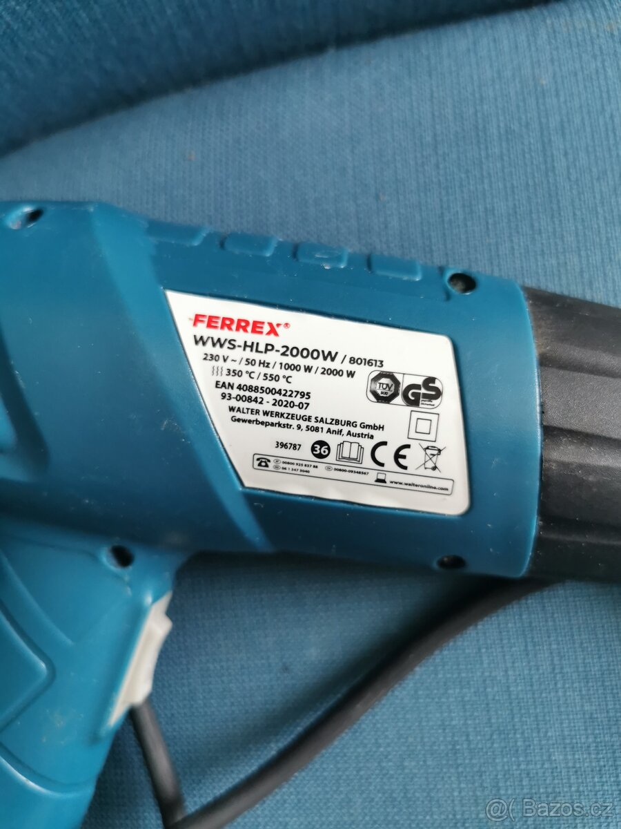 Horkovzdušná pistole +nástavce - 4