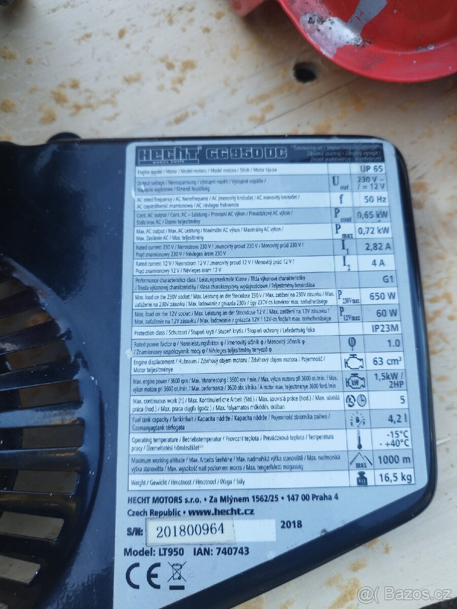 Motor z elektrocentrály - 4