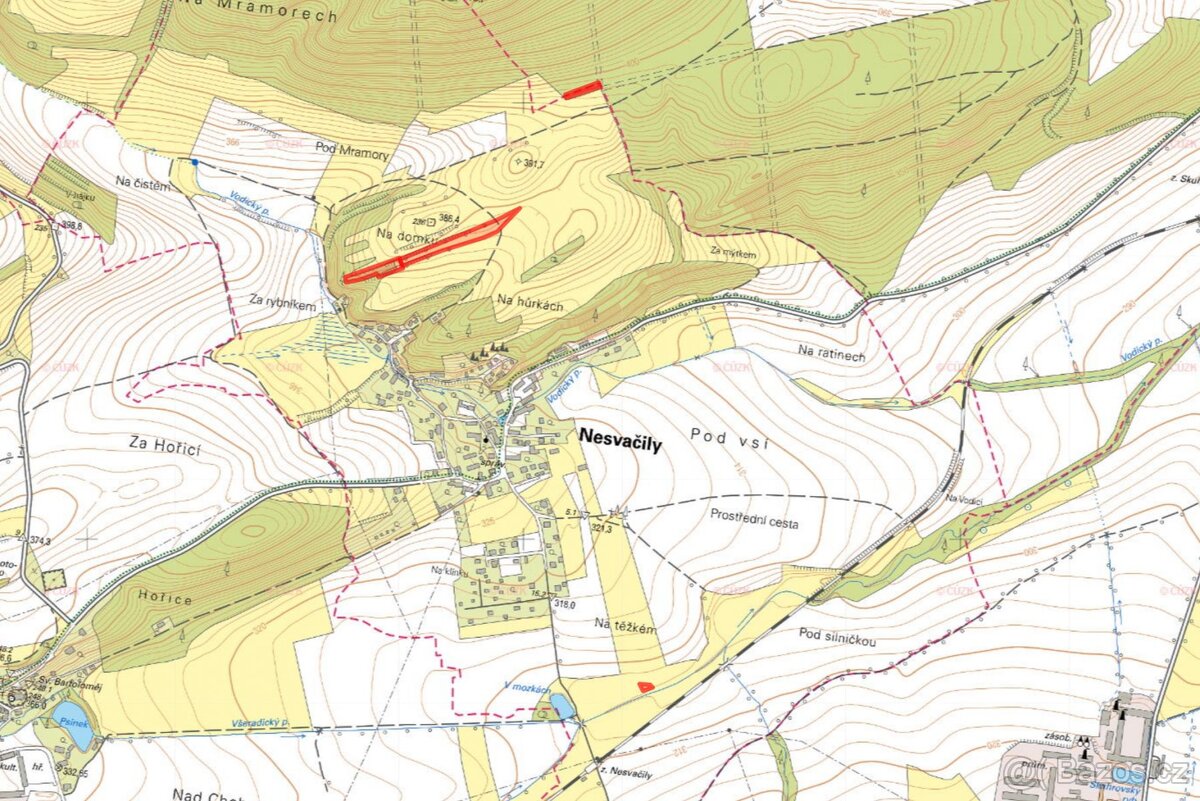 Louka, prodej, Nesvačily, Beroun - 4