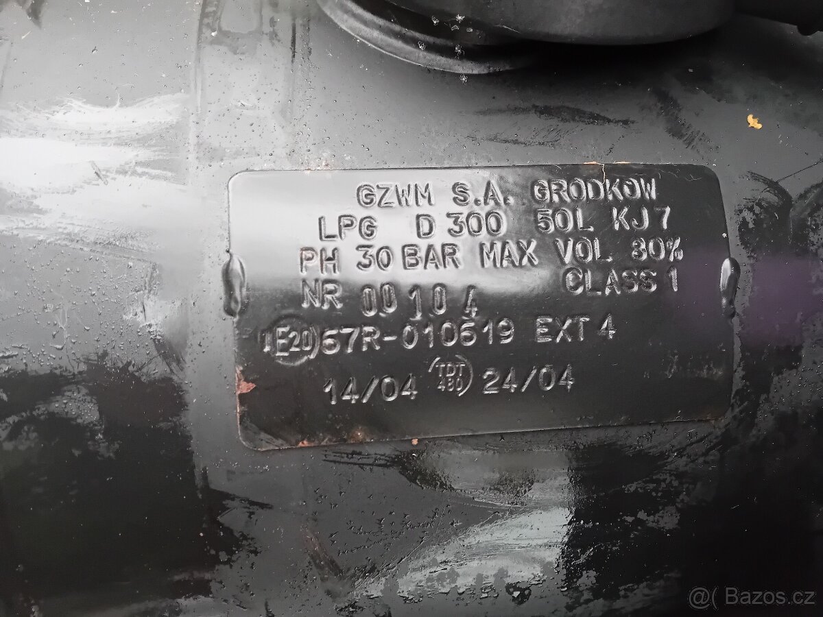 Prodám 50L Lpg nádrž , plná - 4