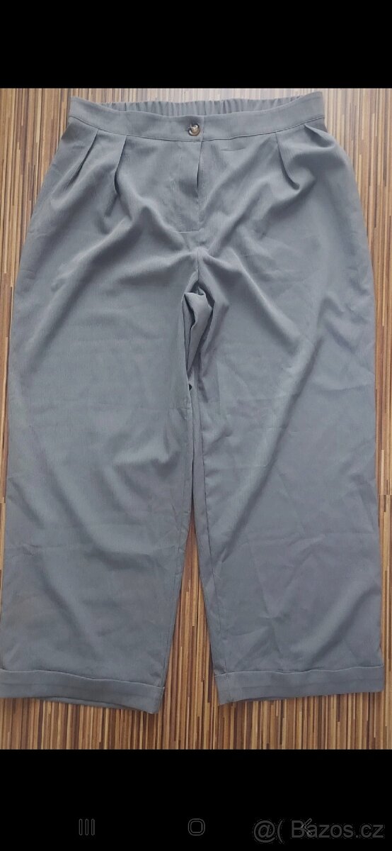 Dámské široké kalhoty - 4