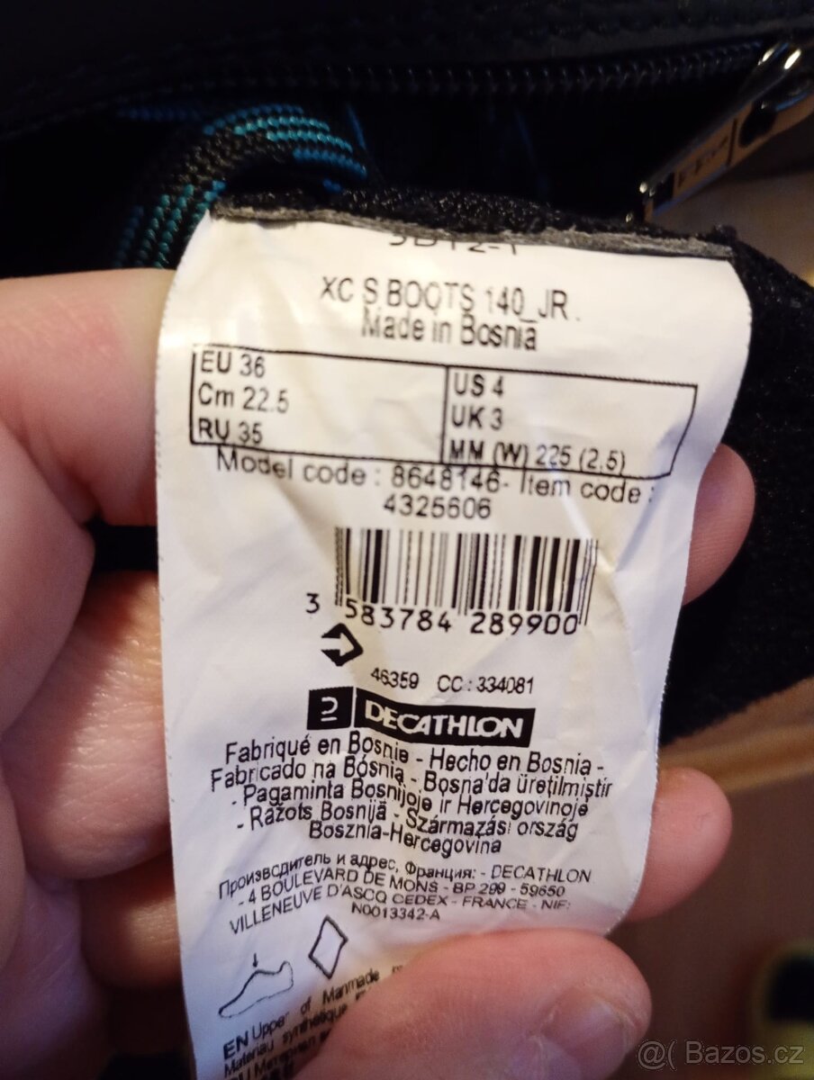 Dětské boty na běžky, zn. Inovik, vel. 36 - 4