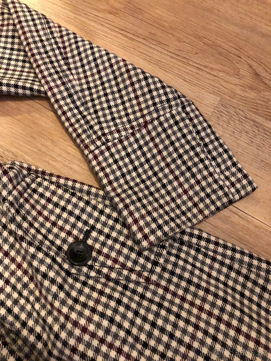 Vlněný dámský kabát Max Mara - 4