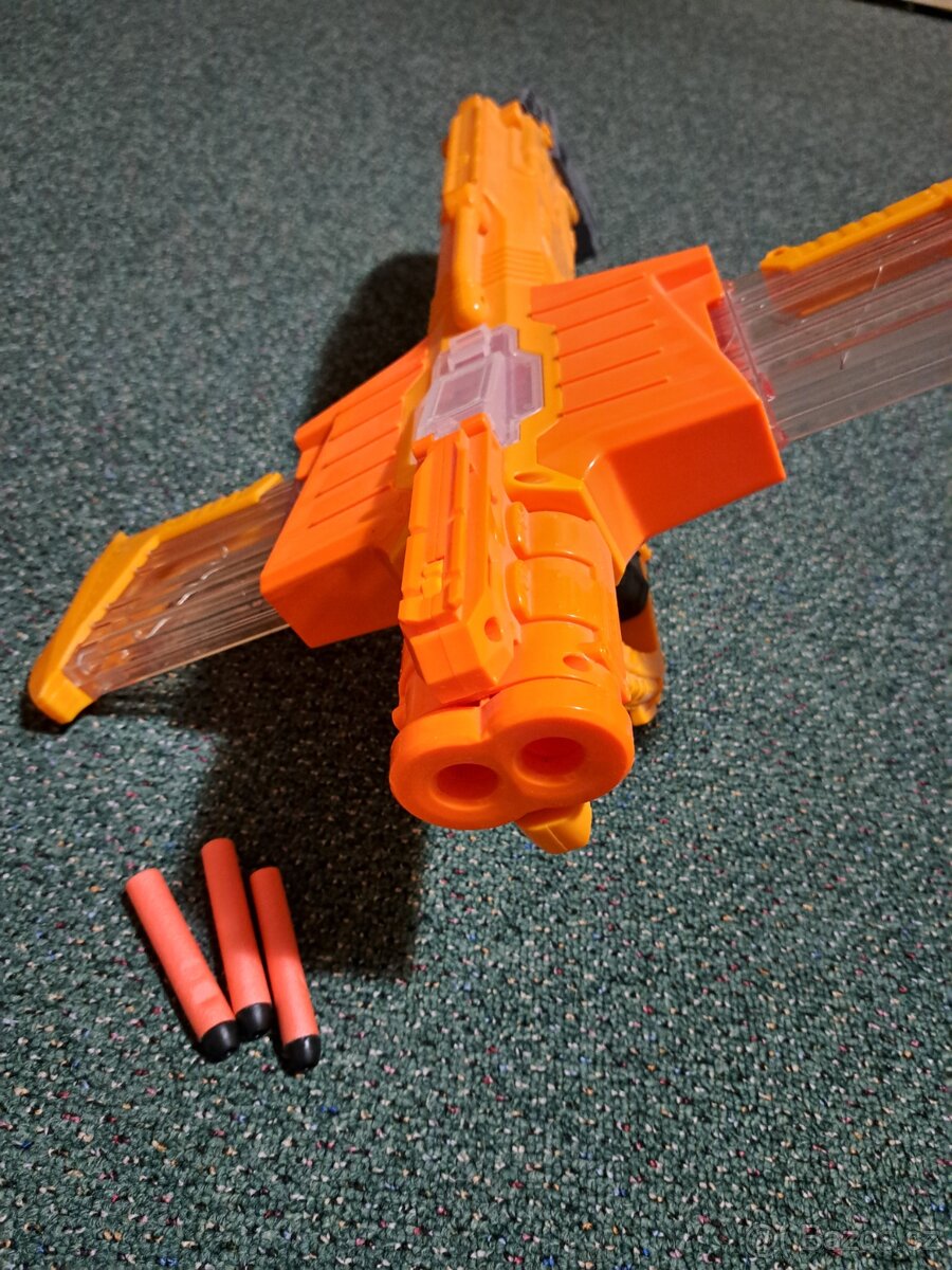 Pušky NERF Double Dealer a vojenská - 4