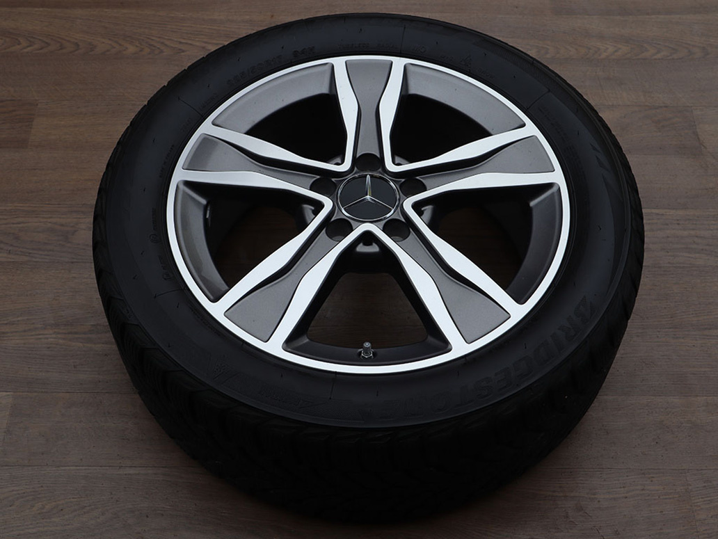 17" Alu kola = 5x112 = MERCEDES C-CLASS = ZIMNÍ = ČIDLA - 4