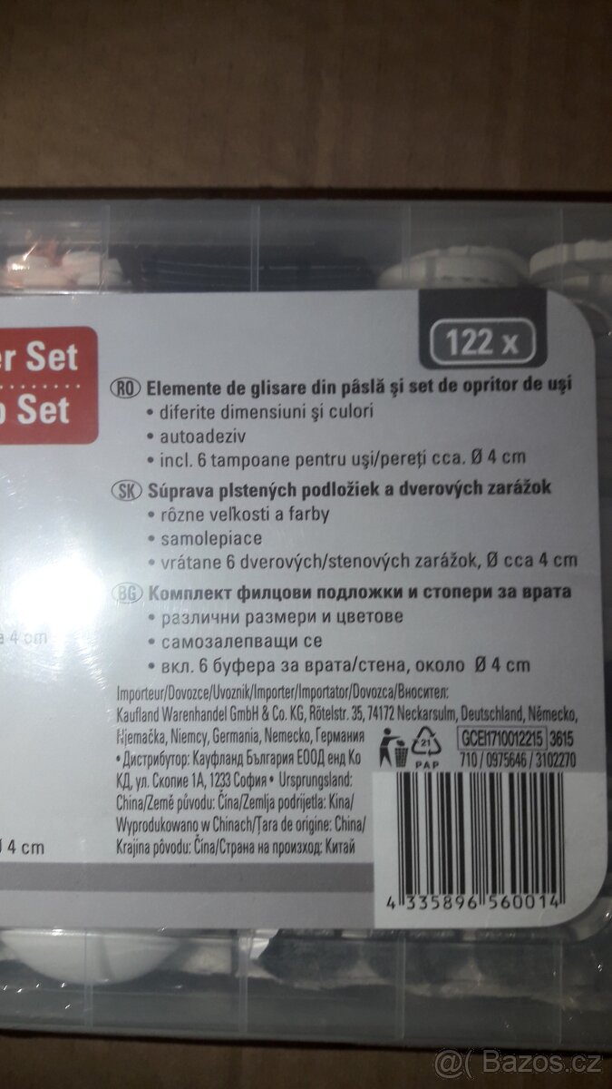 Nová sada plstěných a dveřních zarážek - 4