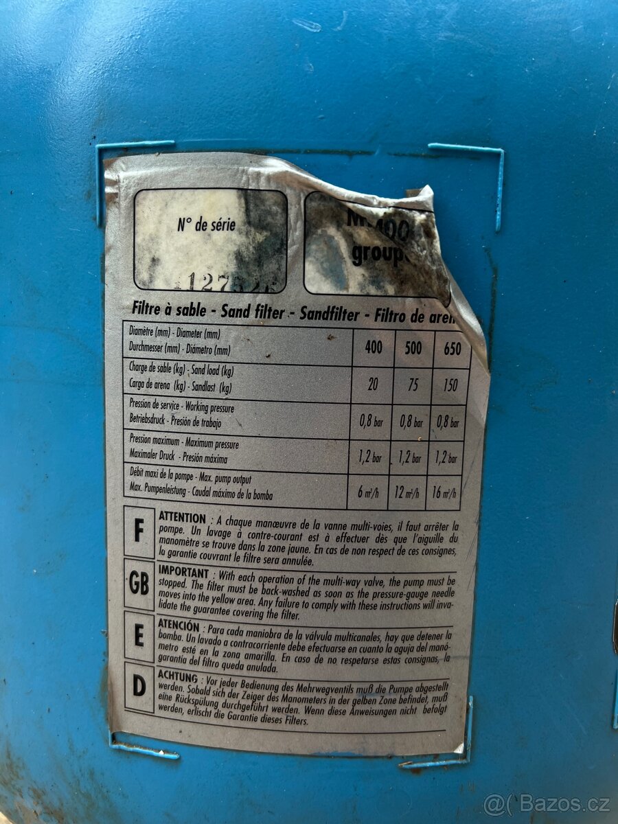 Písková filtrace - 4