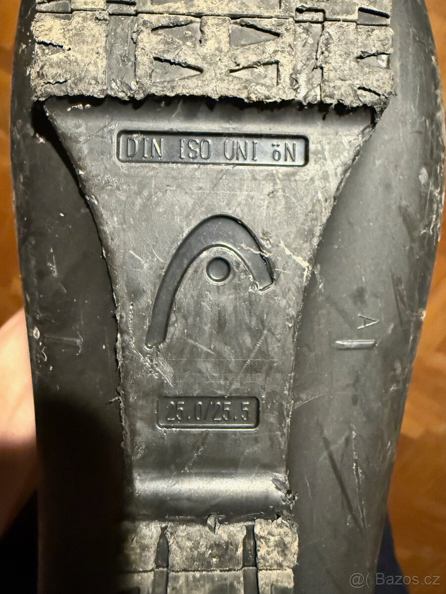 LYŽÁKY 25/25,5 HEAD RAPTOR 50 DĚTSKÉ - 4