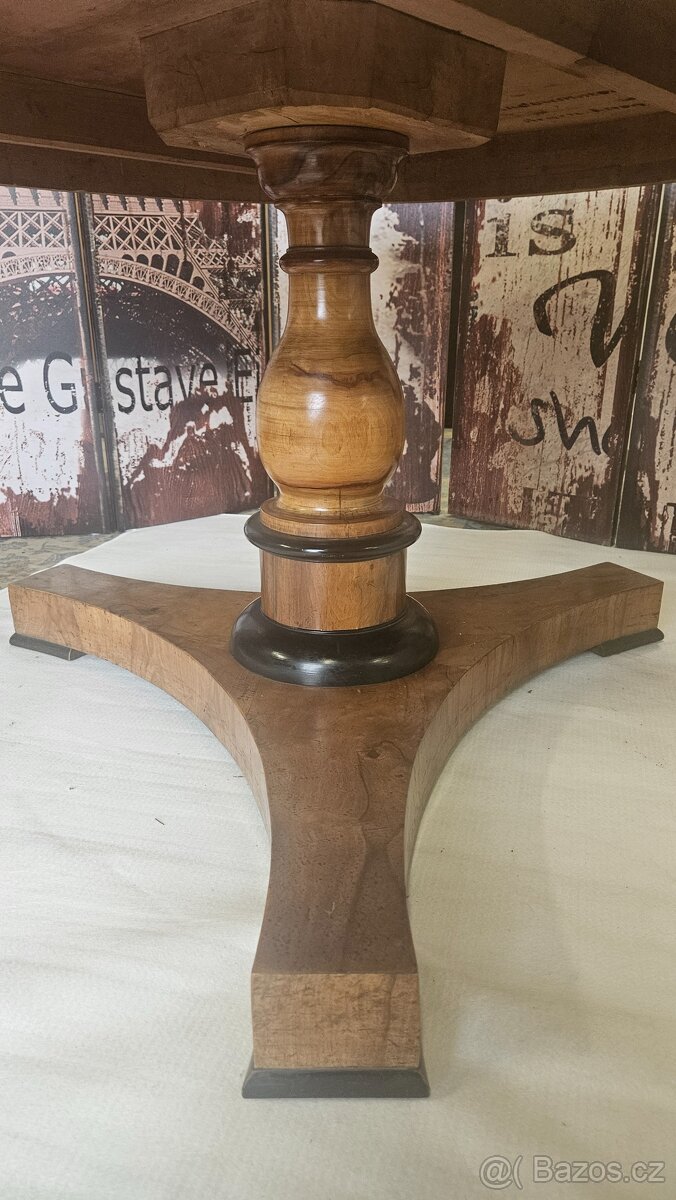 Stůl biedermeier dýha - 4