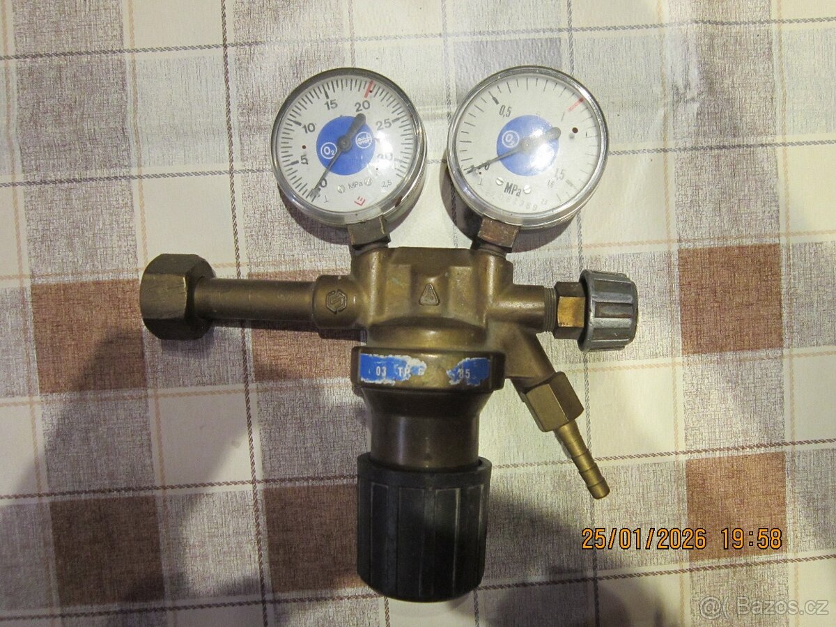 redukční ventily acetylén + kyslík - 4