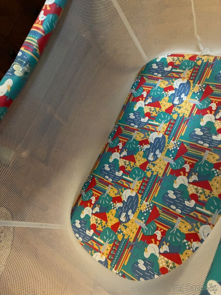 Dětská skládací ohrádka retro - 4