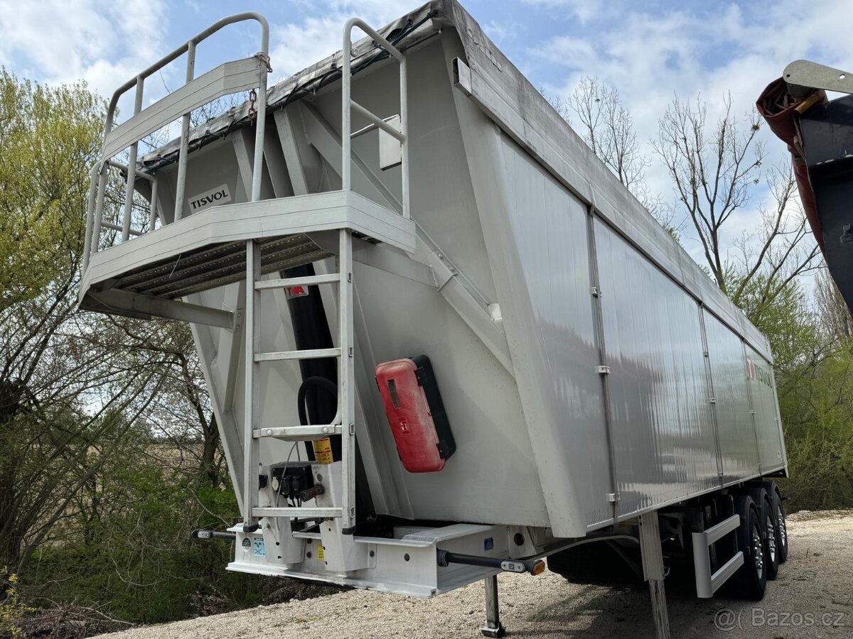 Sklápěcí návěs - Tisvol 55m3 5900kg Multi dvere r.v. 2018