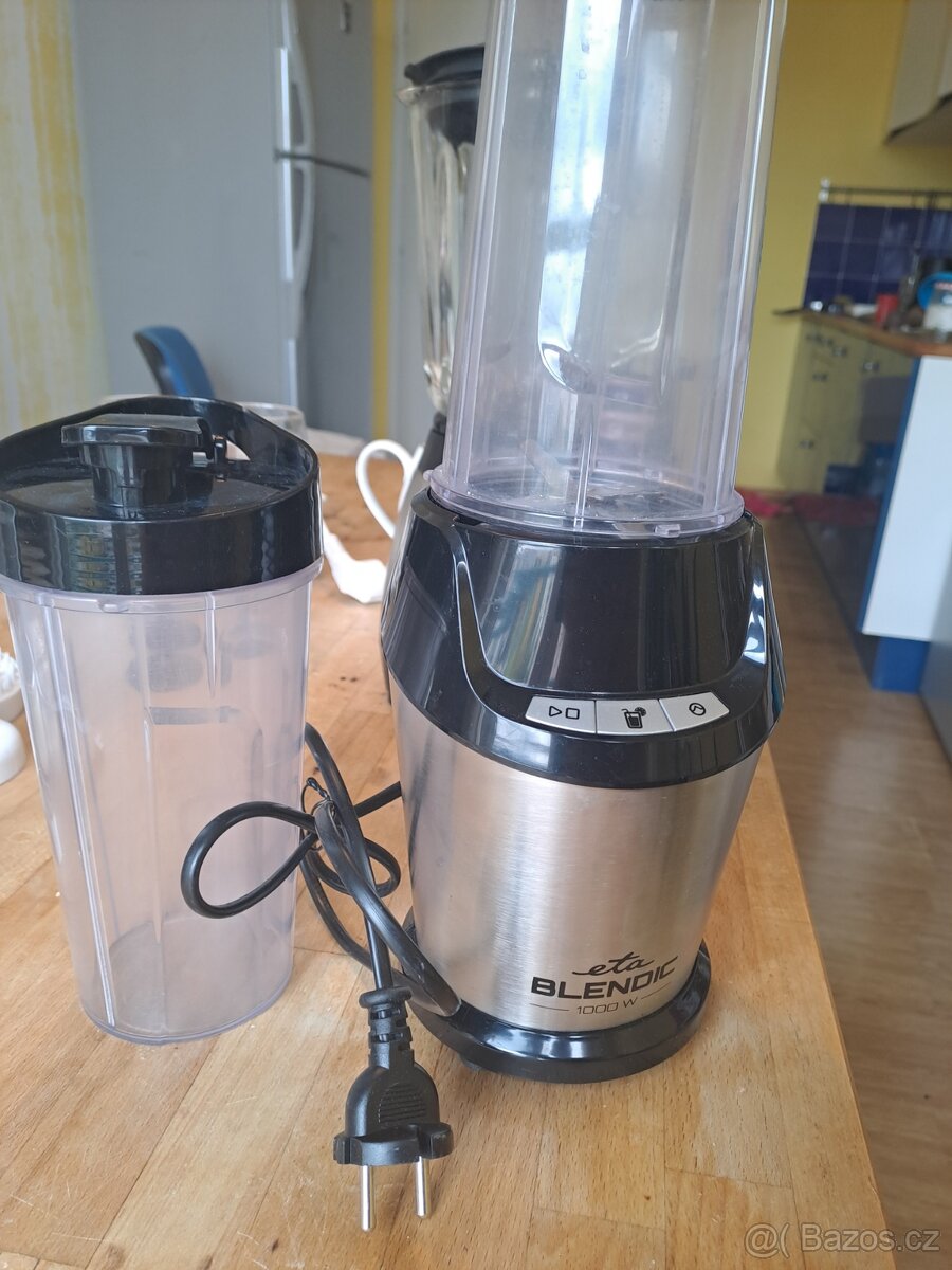 Skleněný mixér , thermosafe sklo. Blender ETA+2 nádoby - 4