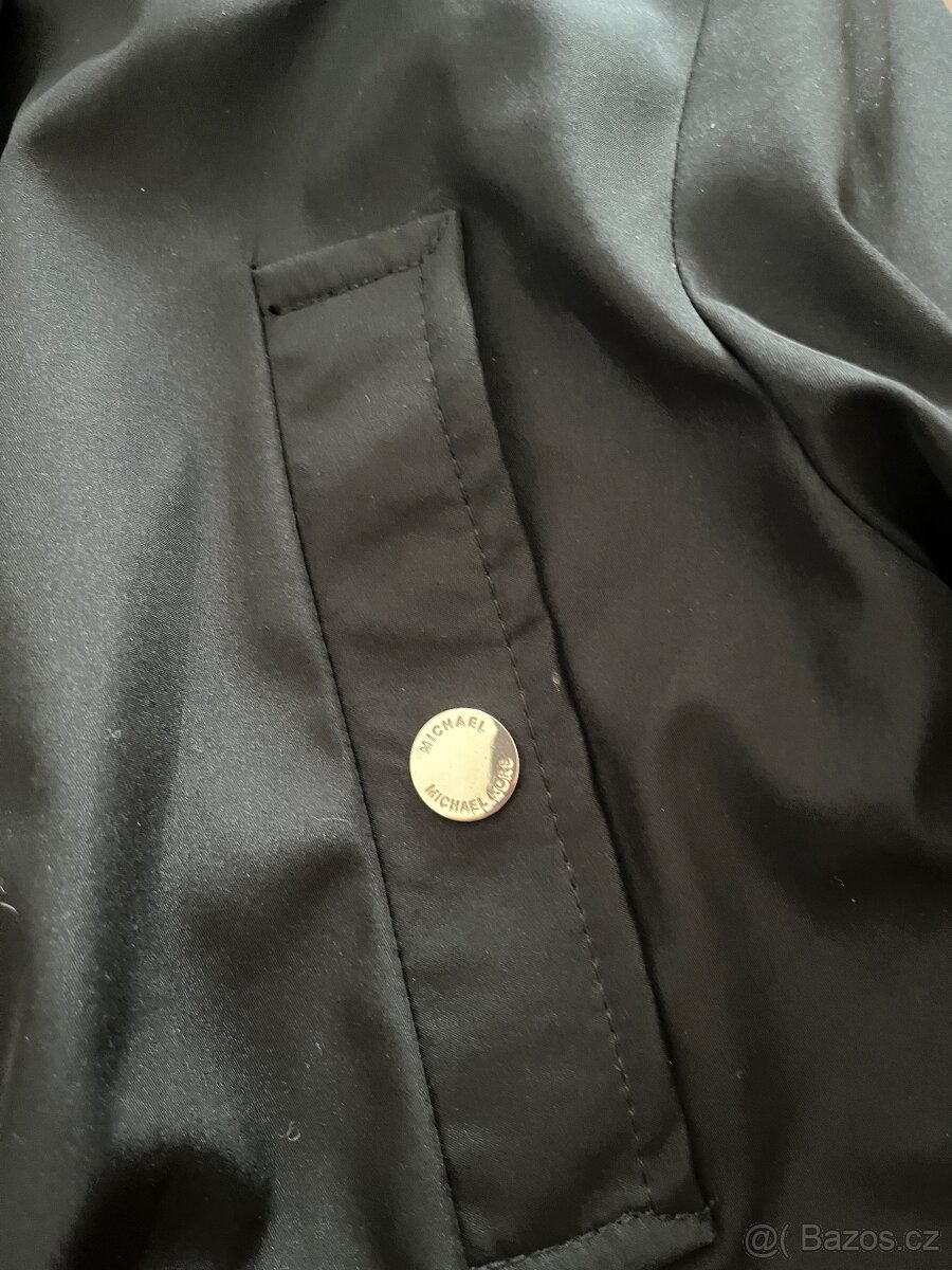 Černá softshellová parka bunda Michael Kors - 4