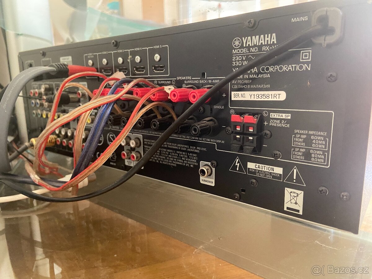 zesilovač YAMAHA RX-V671 - 4