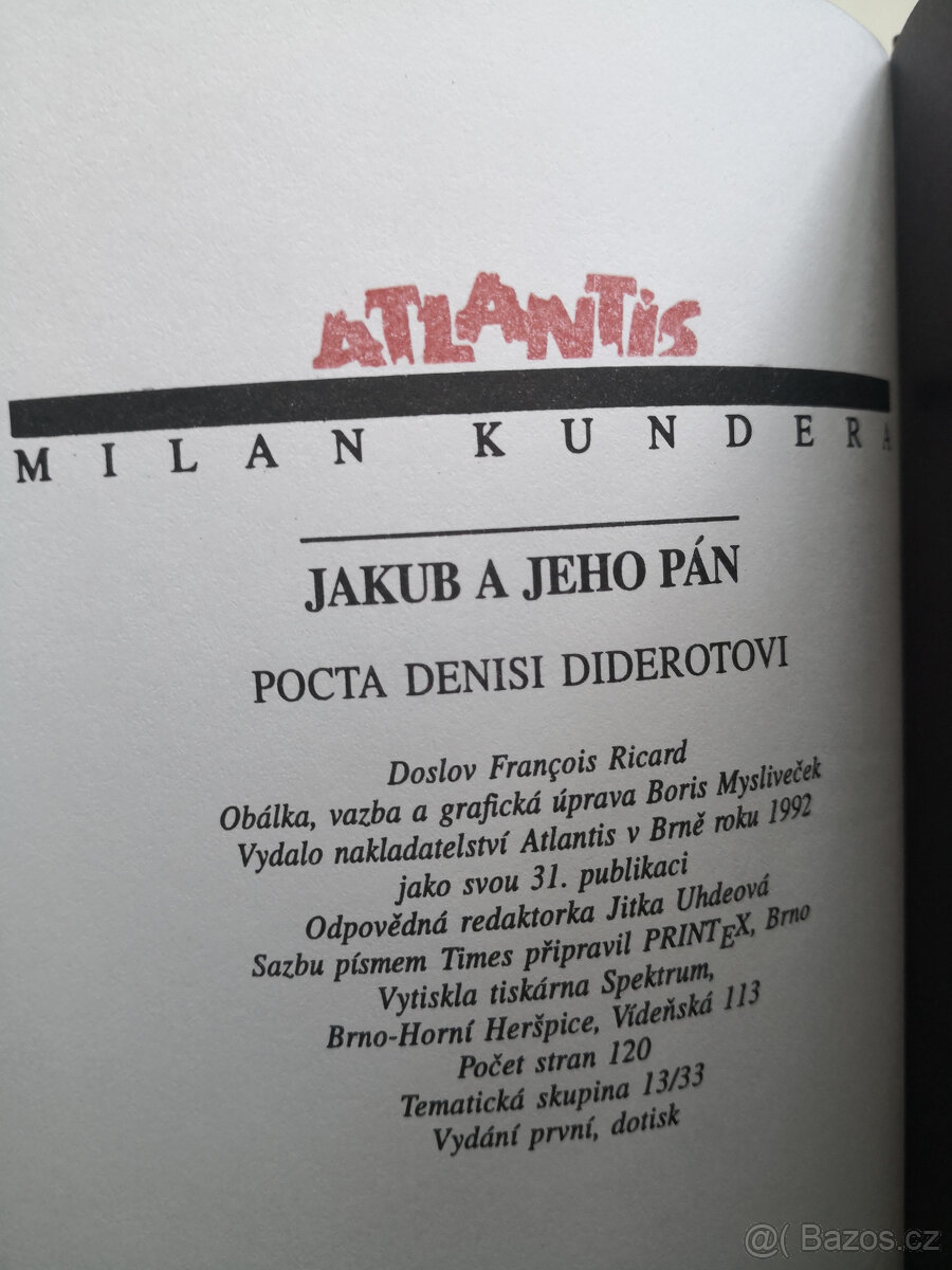 Milan Kundera 2x - 4