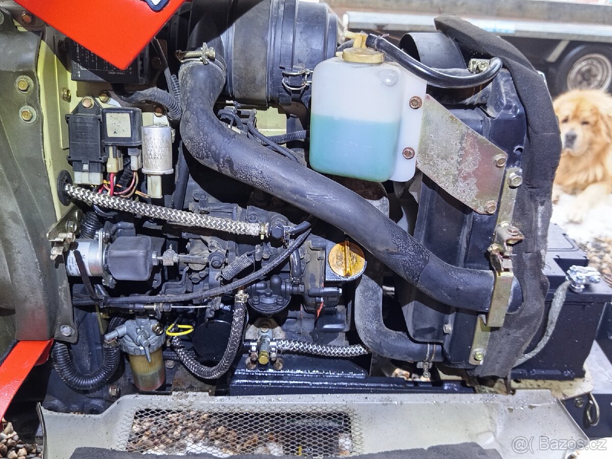 Prodám malotraktor Yanmar AF-17d - 4