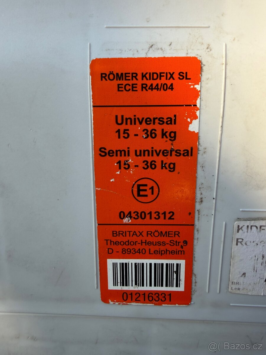 Autosedačka- Britax-Römer - 4
