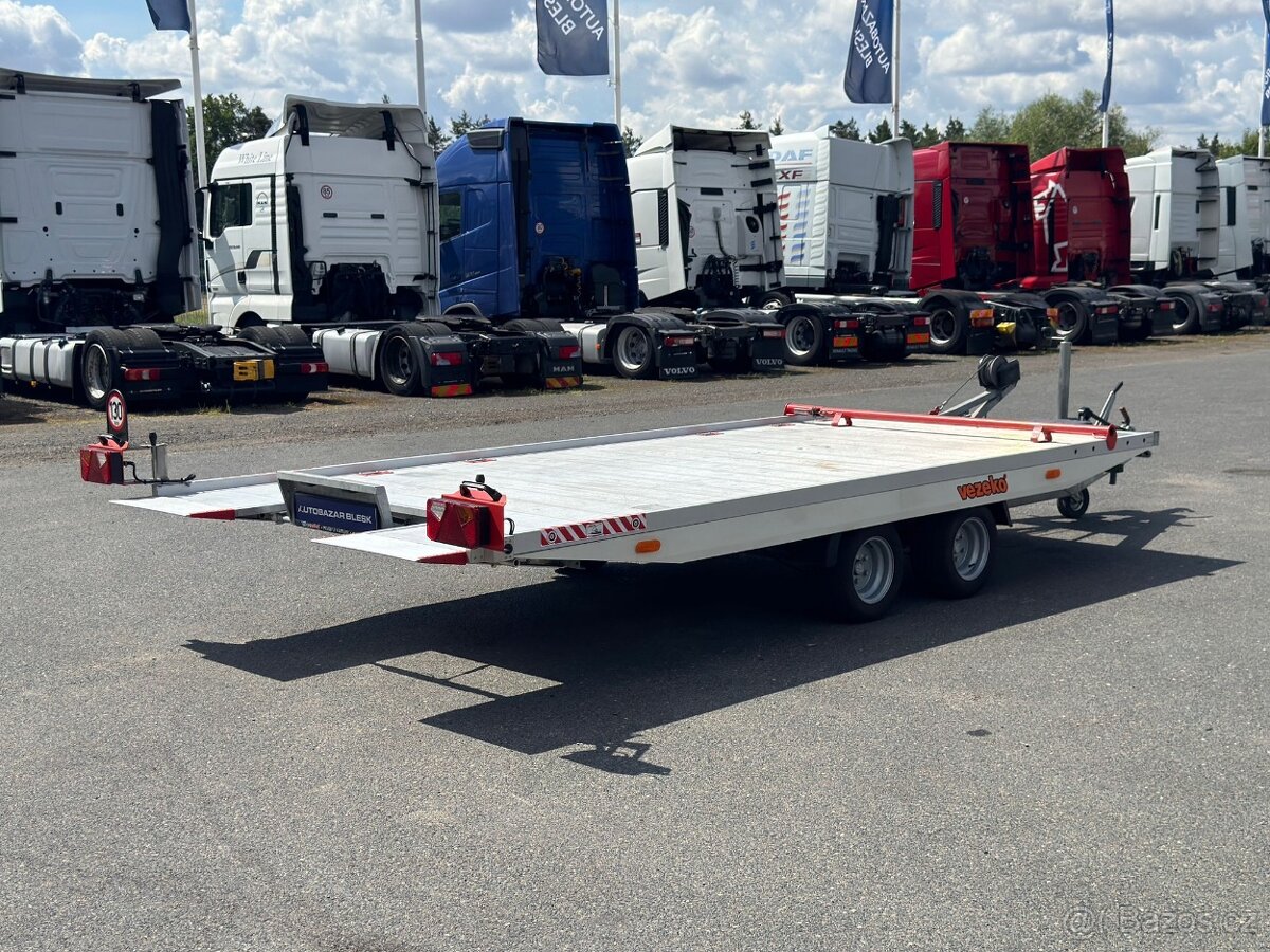 Vezeko R2B2J 2700KG sklápěcí autopřepravník, plaťák