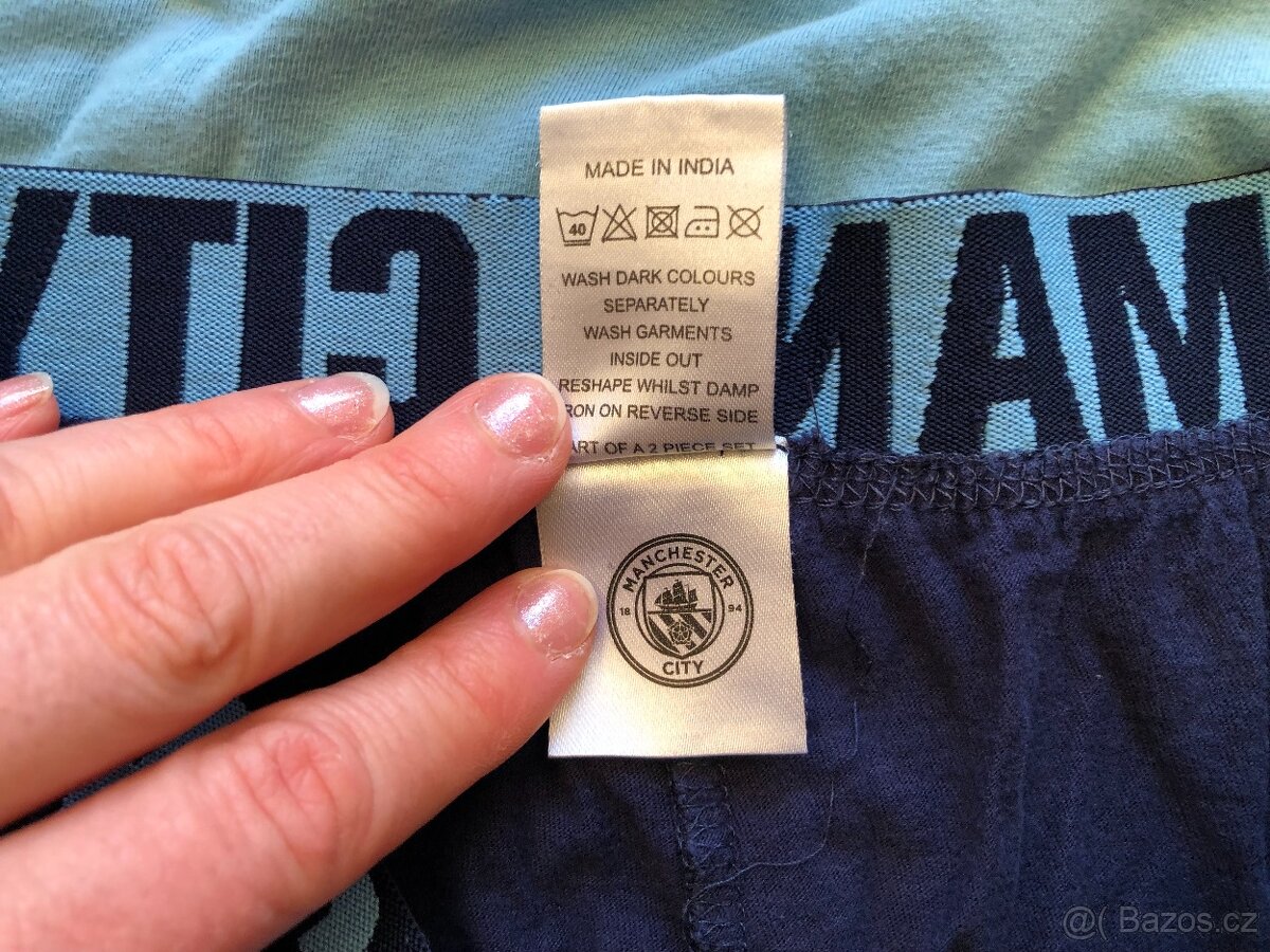 Pánské pyžamo vel. S fotbal.klub Manchester City - 4