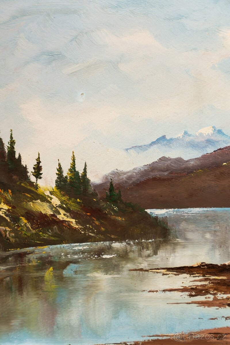 Horské jezero, Ziedler, 645 × 475 mm - 4