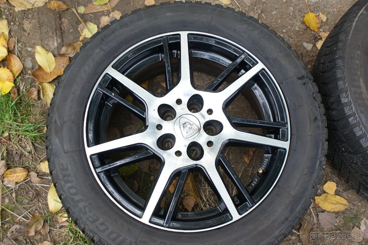 dvoubarevná R16 Aluett kola Skoda VW Seat Audi zimní pneu - 4