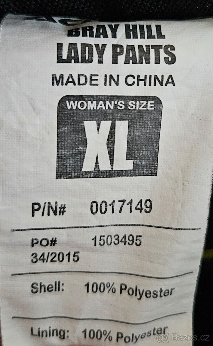 Nové dámské moto kalhoty Acerbis Bray Hill Lady černé - 4