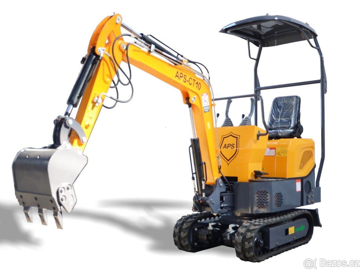 minirypadlo, minibagr, bagr - 4