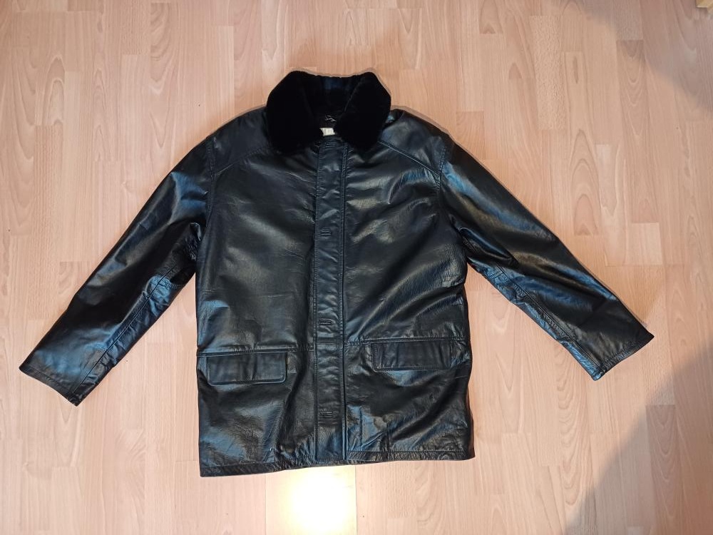 Pánský kožený parker - 4