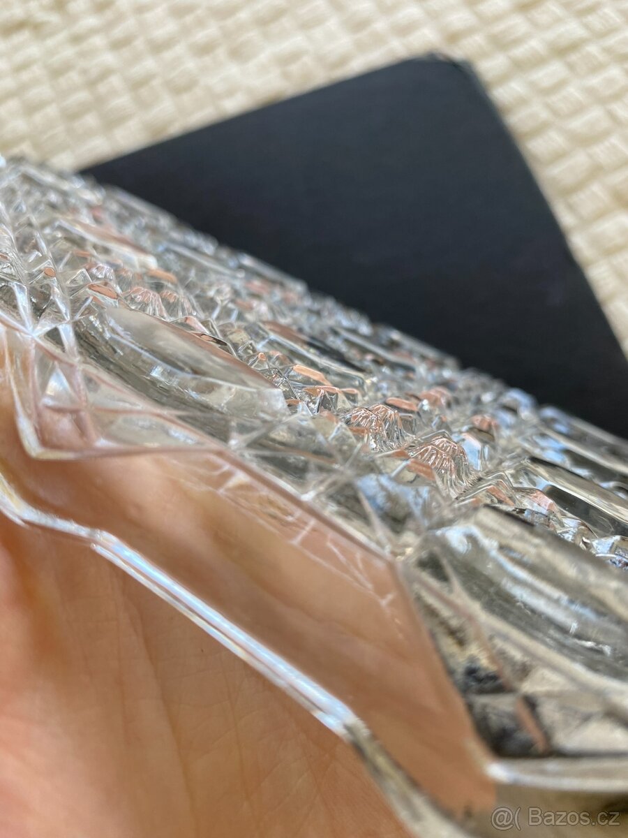 Skleněný servírovací tác 2ks - 4