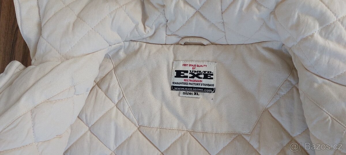 pánský prošívaný a teplý kabát Exe ve vel. XL - 4