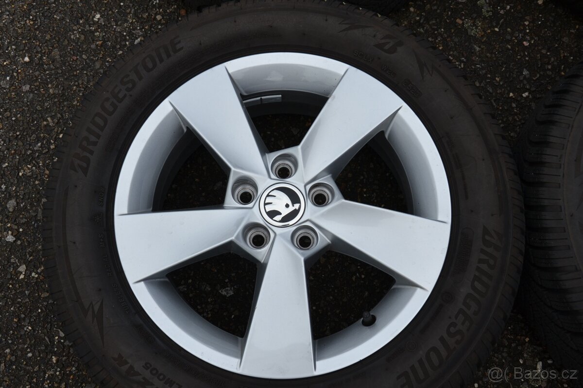 Š.Fabia IV/VW Polo.S.Ibiza -NOVÁ zimní ALU sada 185/65R15. - 4