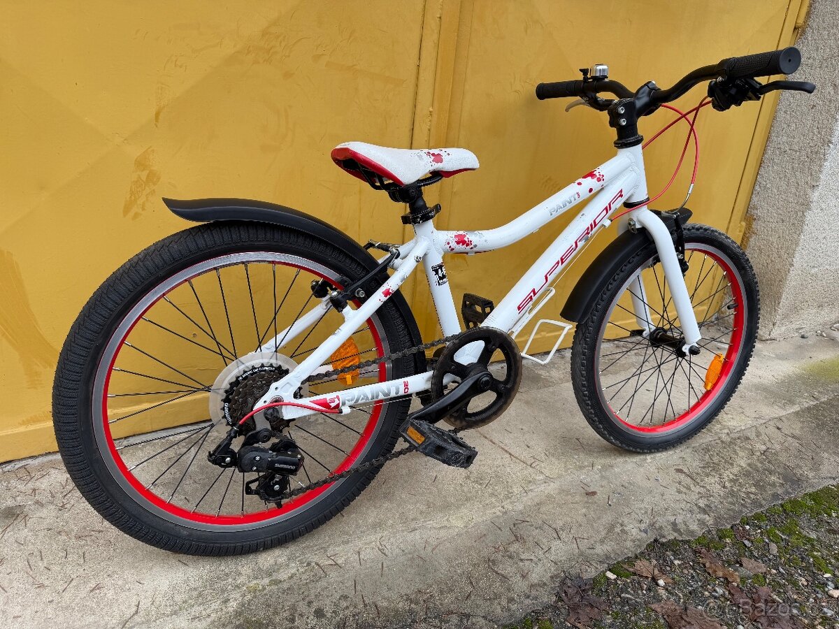 Superior Paint 20 dětské kolo 9,5kg s páčkovým řazením - 4