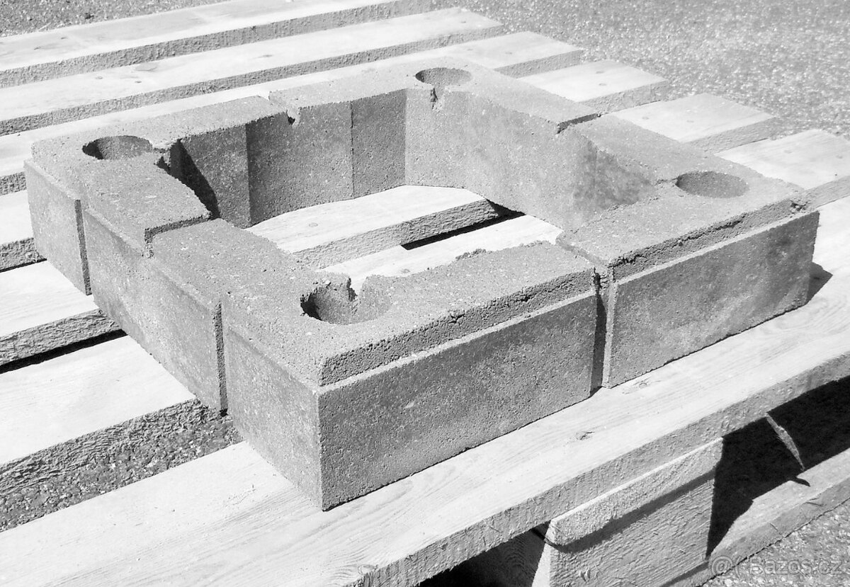 Komínová tvarovka vibrolisovaná - 4