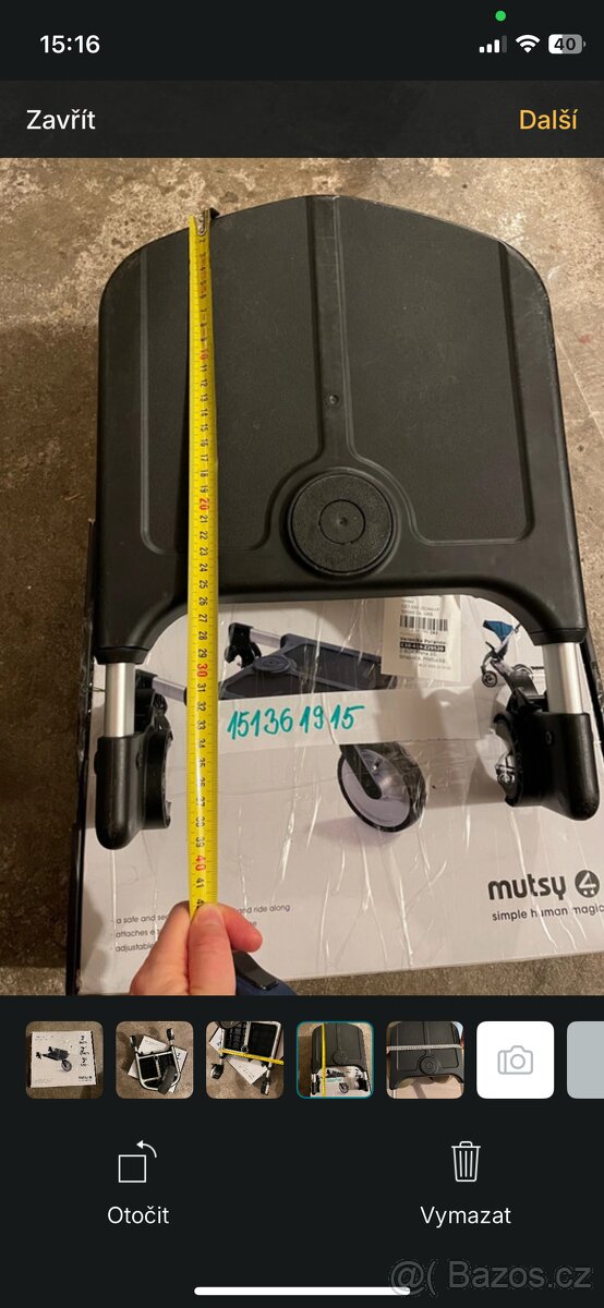 Stupínek ke kočárku - 4