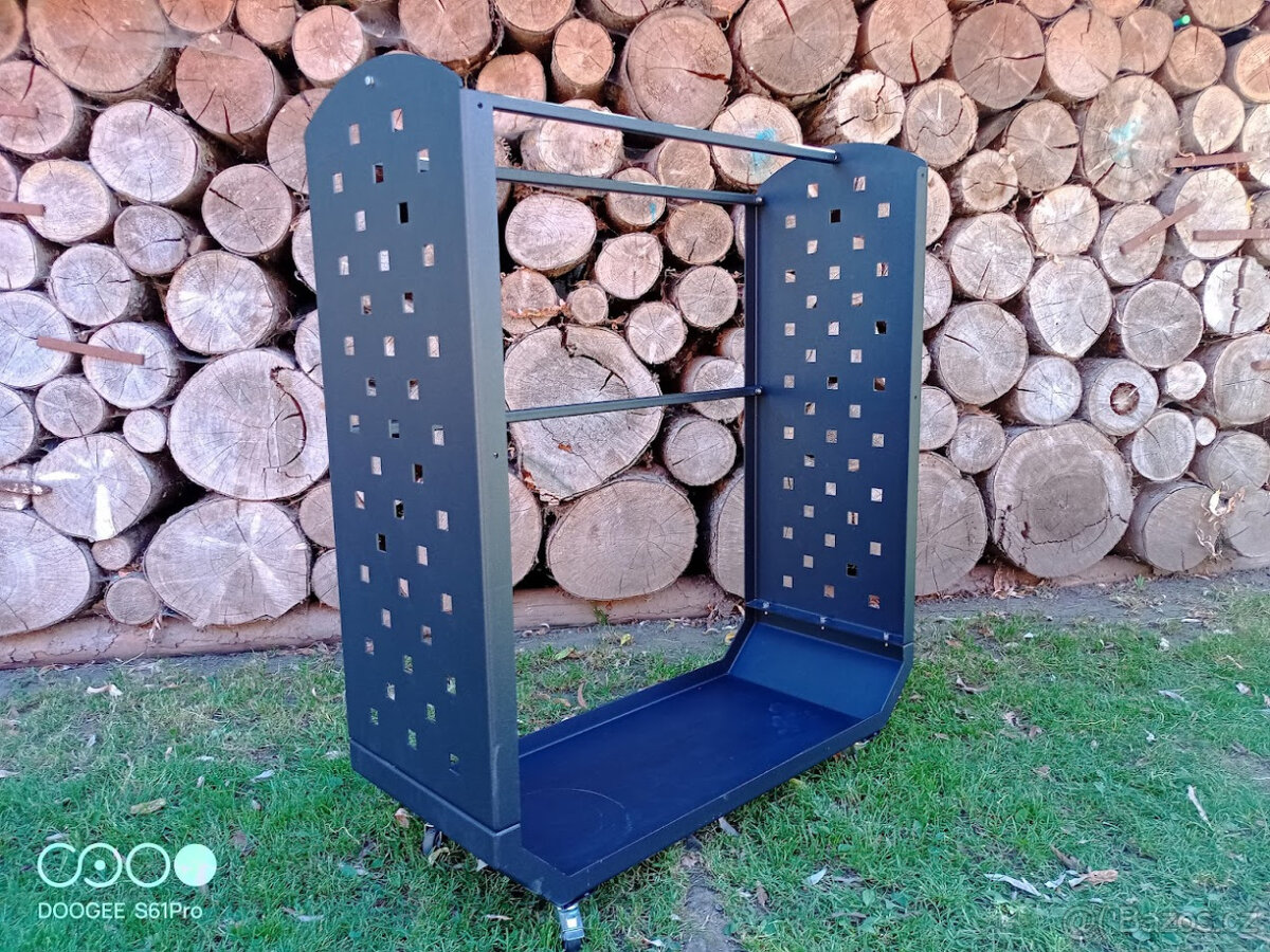 Stojan na dřevo ke krbu - 4