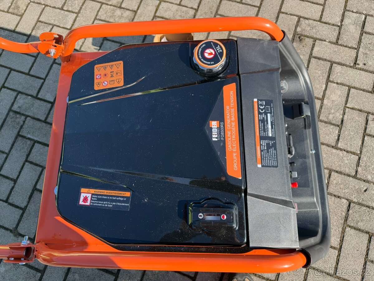 Benzínová elektrocentrála NOVA 8 KW - 4