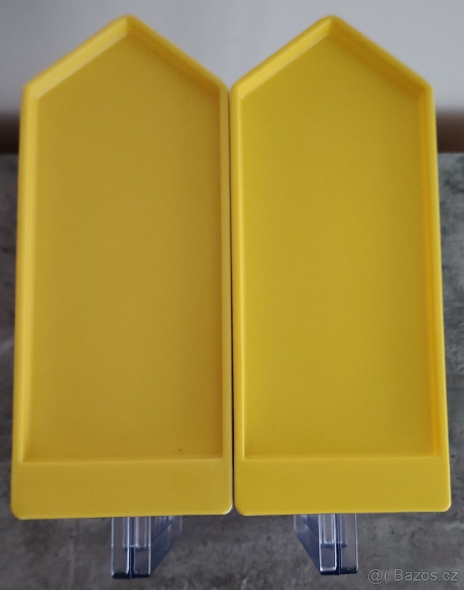 Retro plastové nádoby 2ks - 4