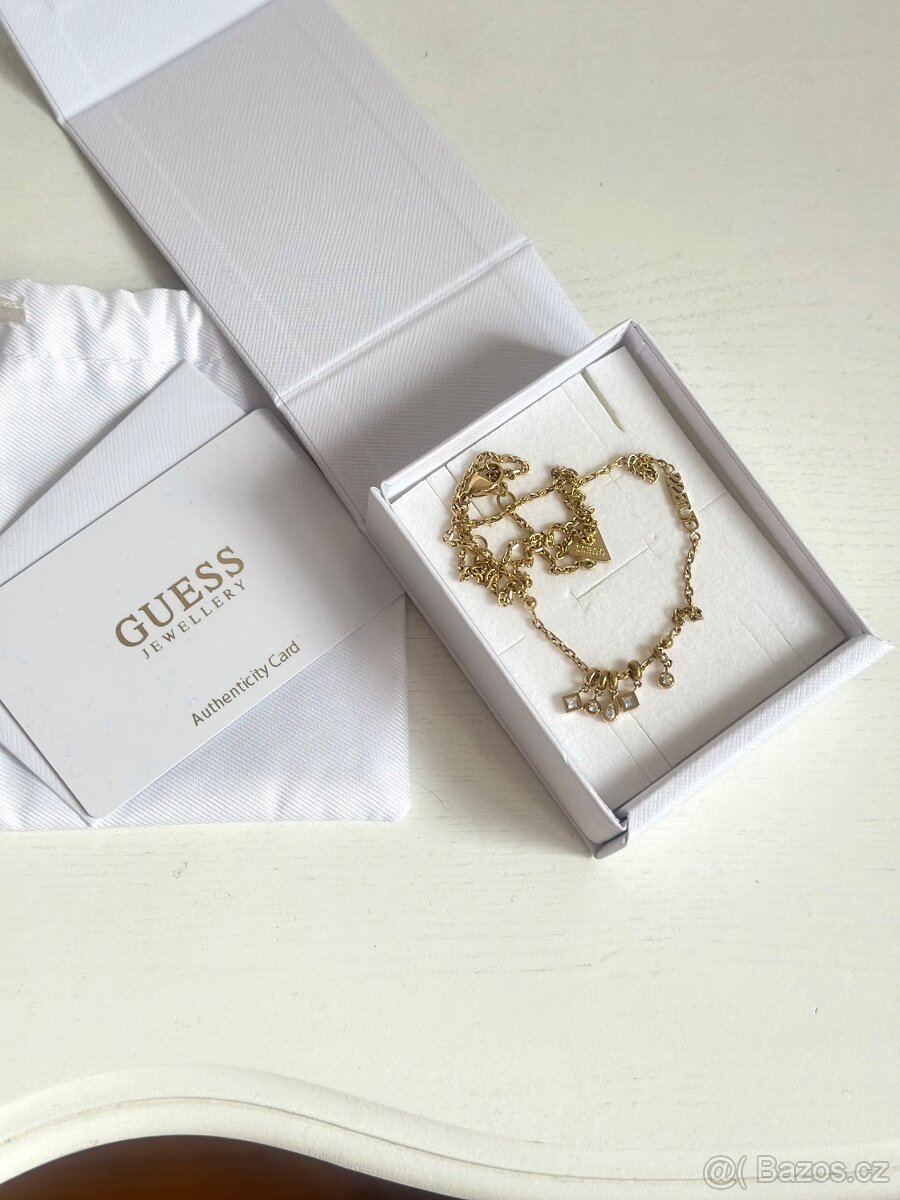 Ocelový náhrdelník Guess ( Nový) - 4