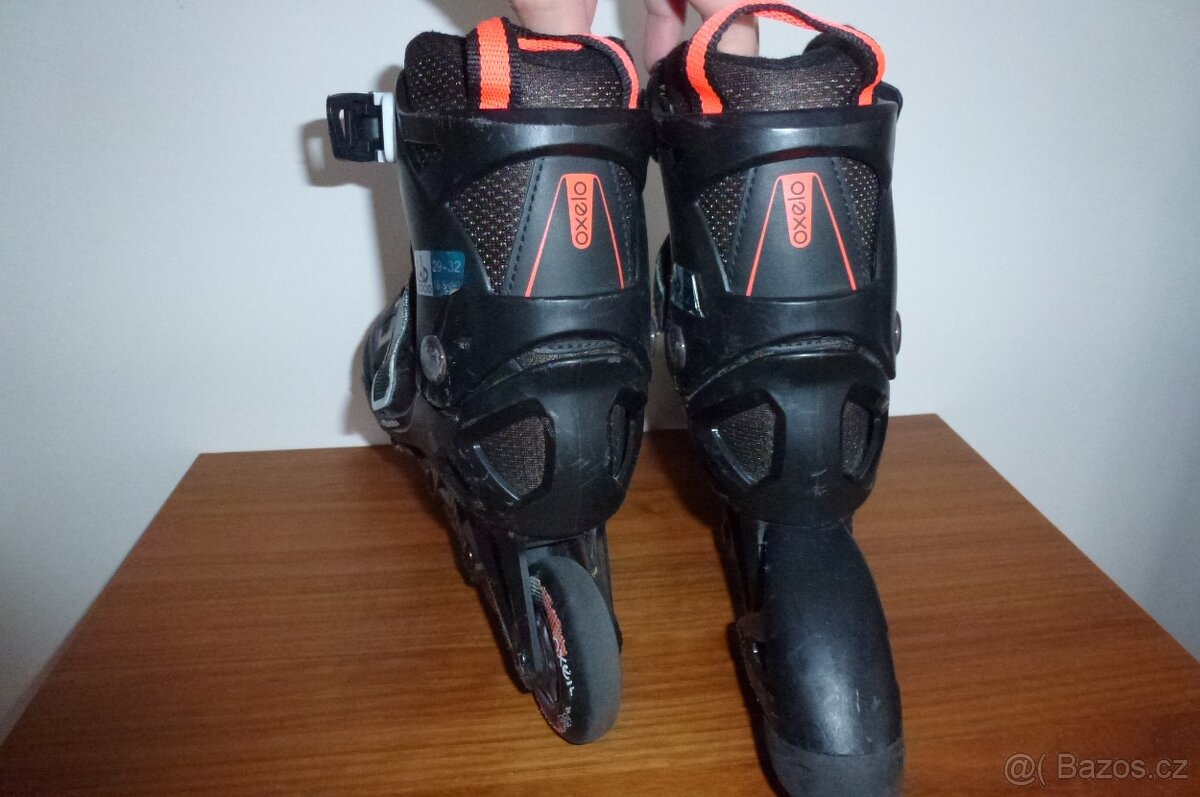 Rostoucí kolečkové brusle Oxelo 29-32 rezervace - 4