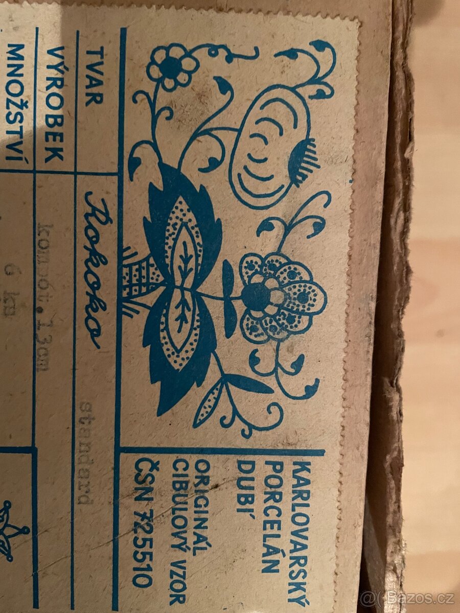 Porcelán cibulák - 4