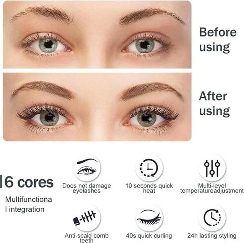 Kulma na řasy Zebbyee černá - 4