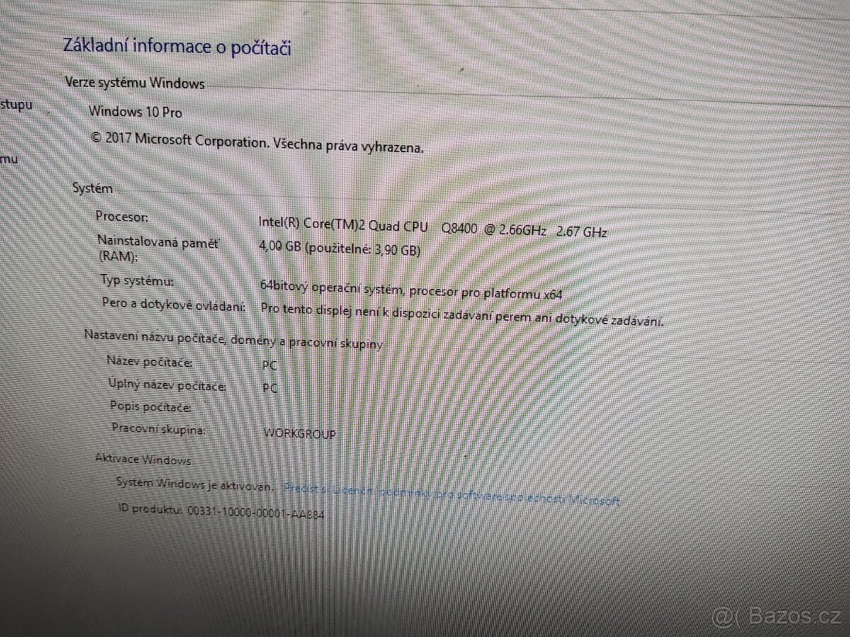 HP Compaq Elite 8000 - Core2Quad Q8400 - 4