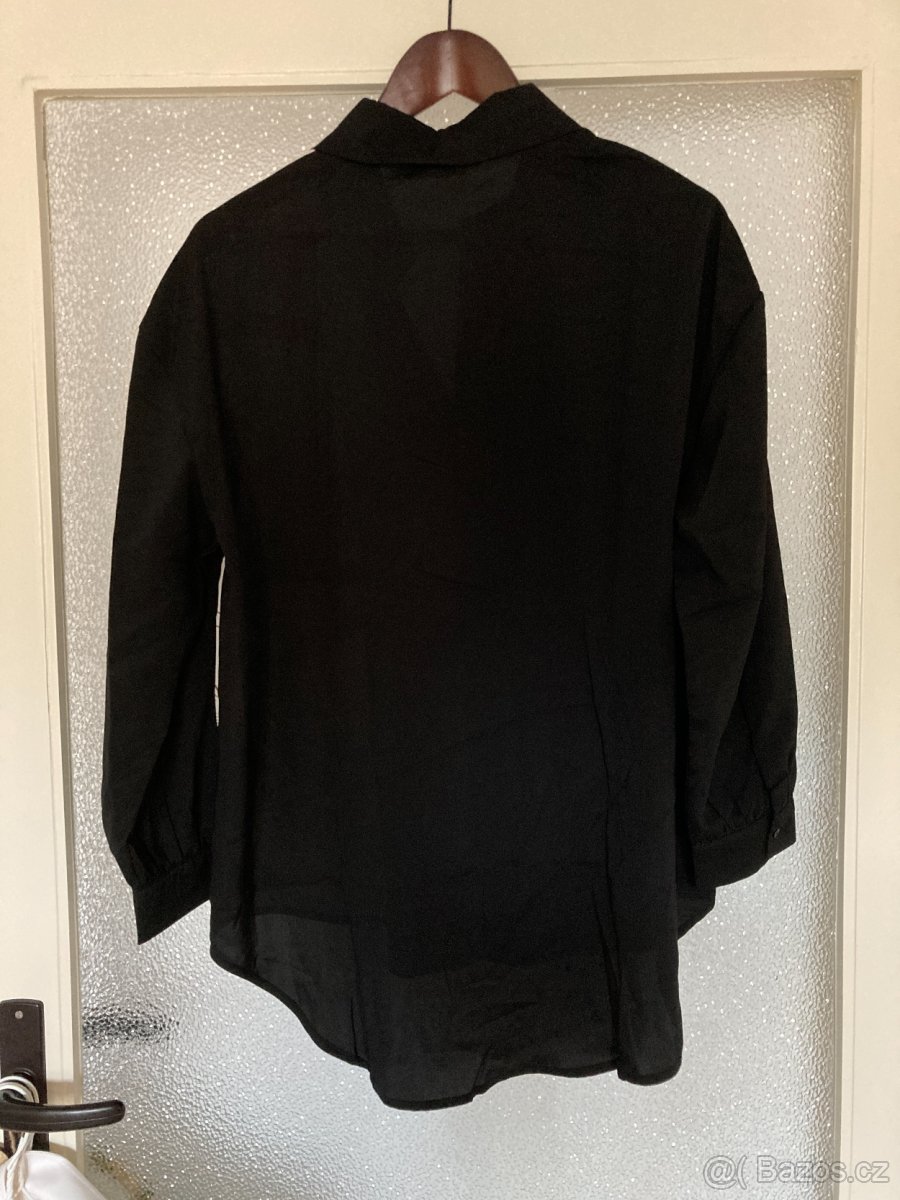 Černo bílá košile Shein - 4