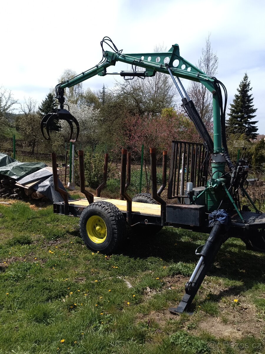 Vyvážečka za traktor. - 4