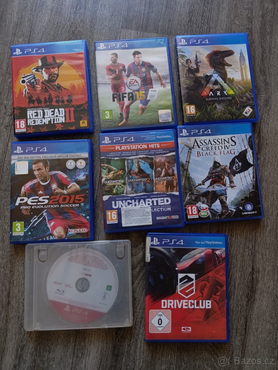 PS4+hry+chladící deska - 4