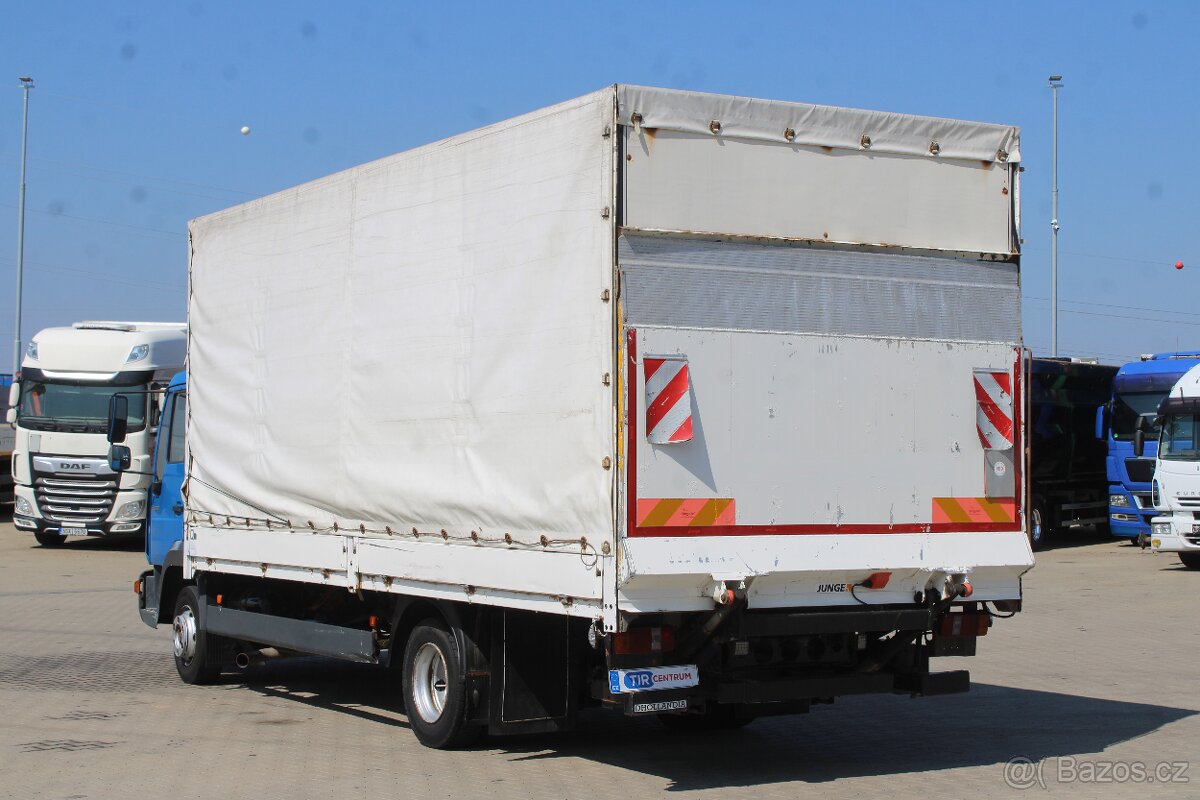 MAN LE 8.180, HYDRAULICKÉ ČELO, BOČNICE, EURO 3 - 4